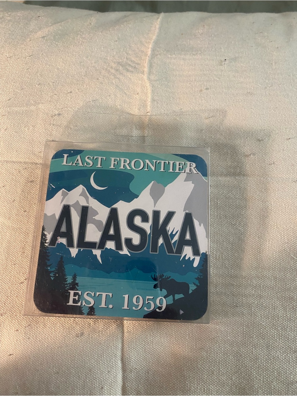 Alaska 'Last Frontier” coasters set of 3